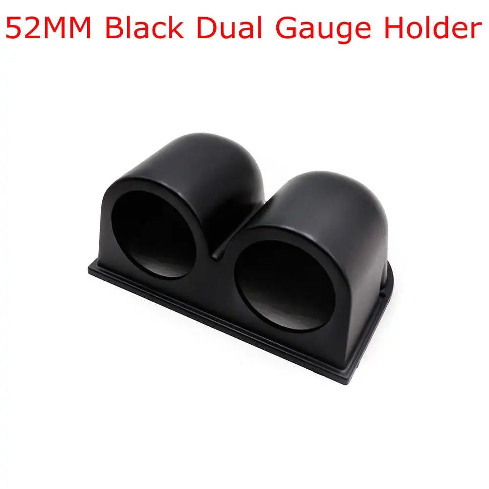 2" 52Mm New Car Turbo Boost Gauge Bar Psi Water Temperature Gauge Sensor Oil Temp Oil Press Meter Voltmeter Tachometer / Holder