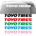 75 Cm for TOYO TIRES Windshield Decal Sticker Stance JDM USDM Tuning
