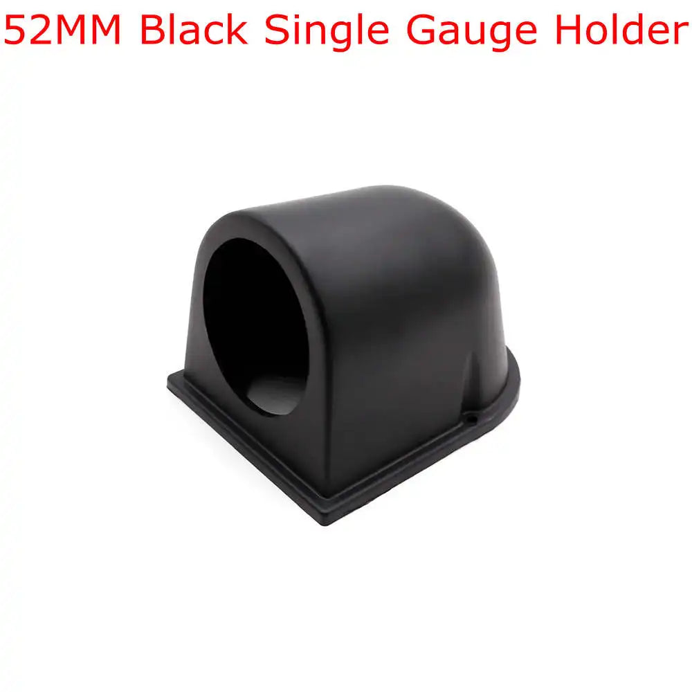 2" 52Mm New Car Turbo Boost Gauge Bar Psi Water Temperature Gauge Sensor Oil Temp Oil Press Meter Voltmeter Tachometer / Holder