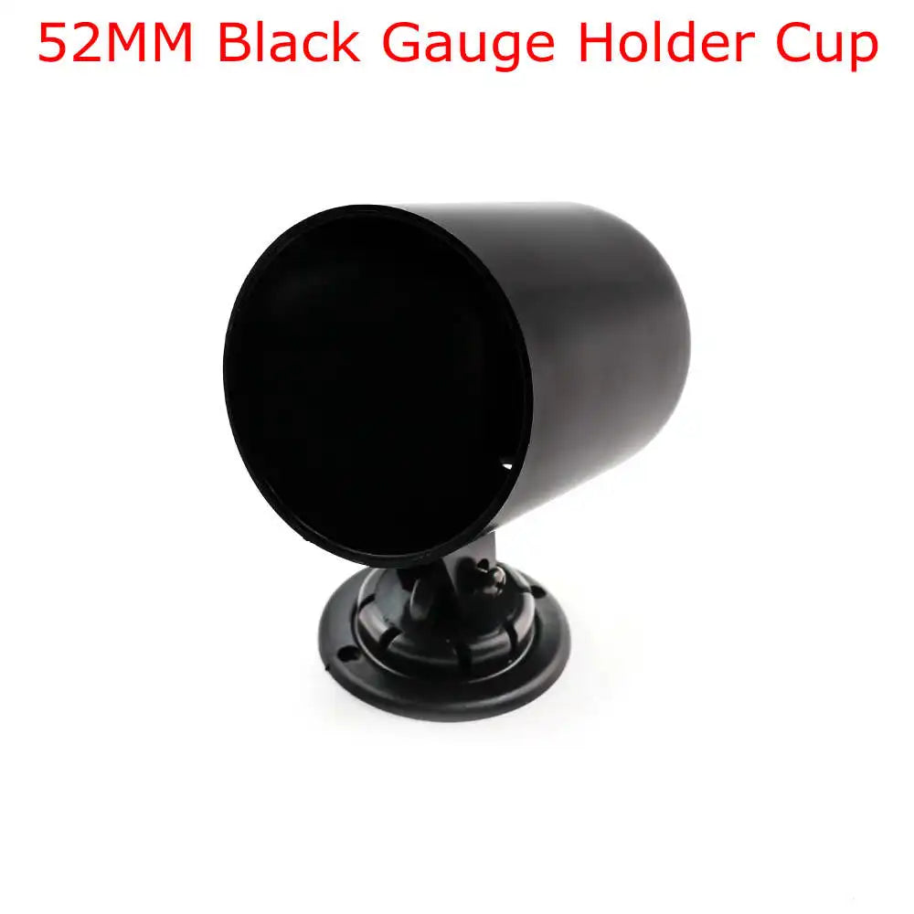 2" 52Mm New Car Turbo Boost Gauge Bar Psi Water Temperature Gauge Sensor Oil Temp Oil Press Meter Voltmeter Tachometer / Holder