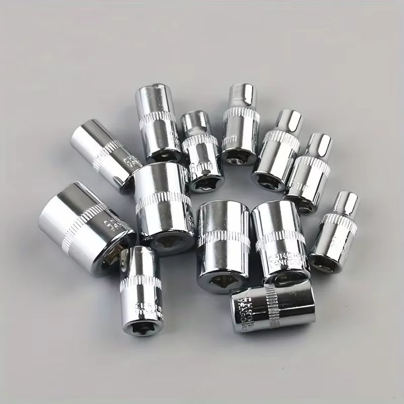 46Pcs Car Repair Tool Kit Ratchet Torque Wrench Spanner Screwdriver Socket Set Combo Tools Kit Bicycle Auto Repairing Tool Mech