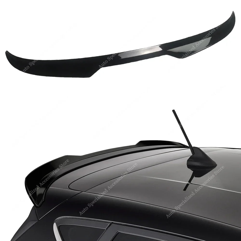 Gloss Black Rear Spoiler Wing for Ford Fiesta MK8 B479 1.1 1.5 S/S 2018-2024 Standard Rear Spoiler Caps Tail Wing Bodykit Tuning
