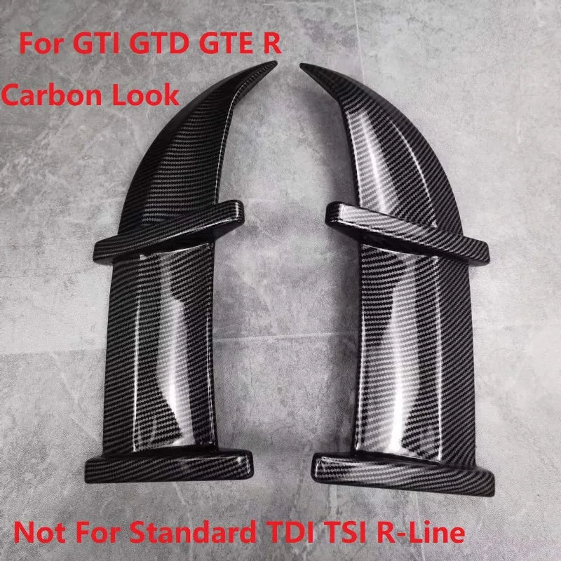 For VW Golf MK6 GTI R20 MK7 GTI R-Line MK8 TDI TSI Rear Spoiler Wings AK Style Rear Trunk Roof Lip Spoiler Splitter Body Kit