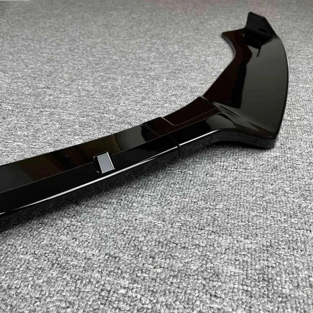 Maxton Style Gloss Black Front Bumper Splitter Lip for VW Golf 7 7.5 GTI GTD R R-Line 2013-2020 Bumper Diffuser Spoiler Guard