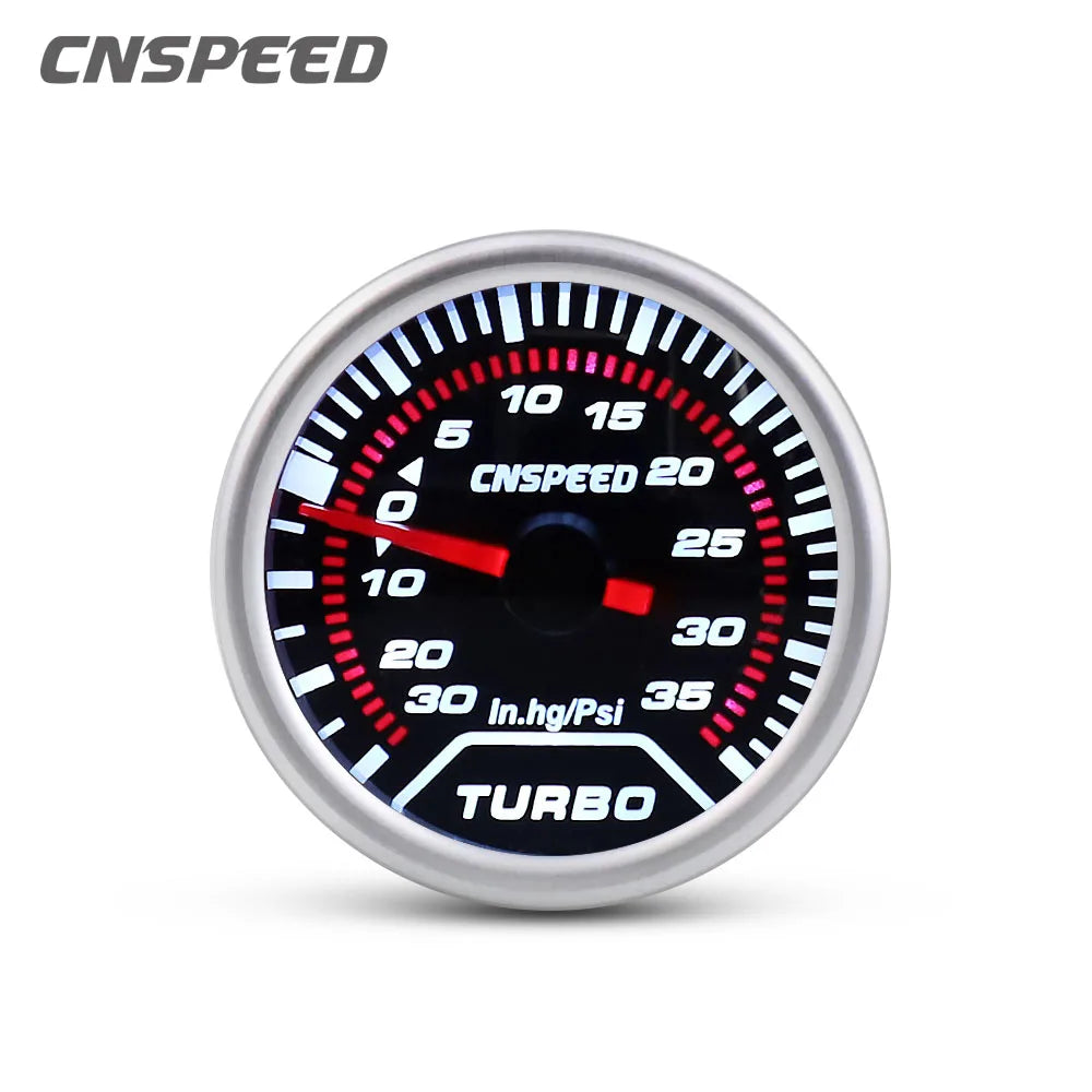 2" 52Mm New Car Turbo Boost Gauge Bar Psi Water Temperature Gauge Sensor Oil Temp Oil Press Meter Voltmeter Tachometer / Holder