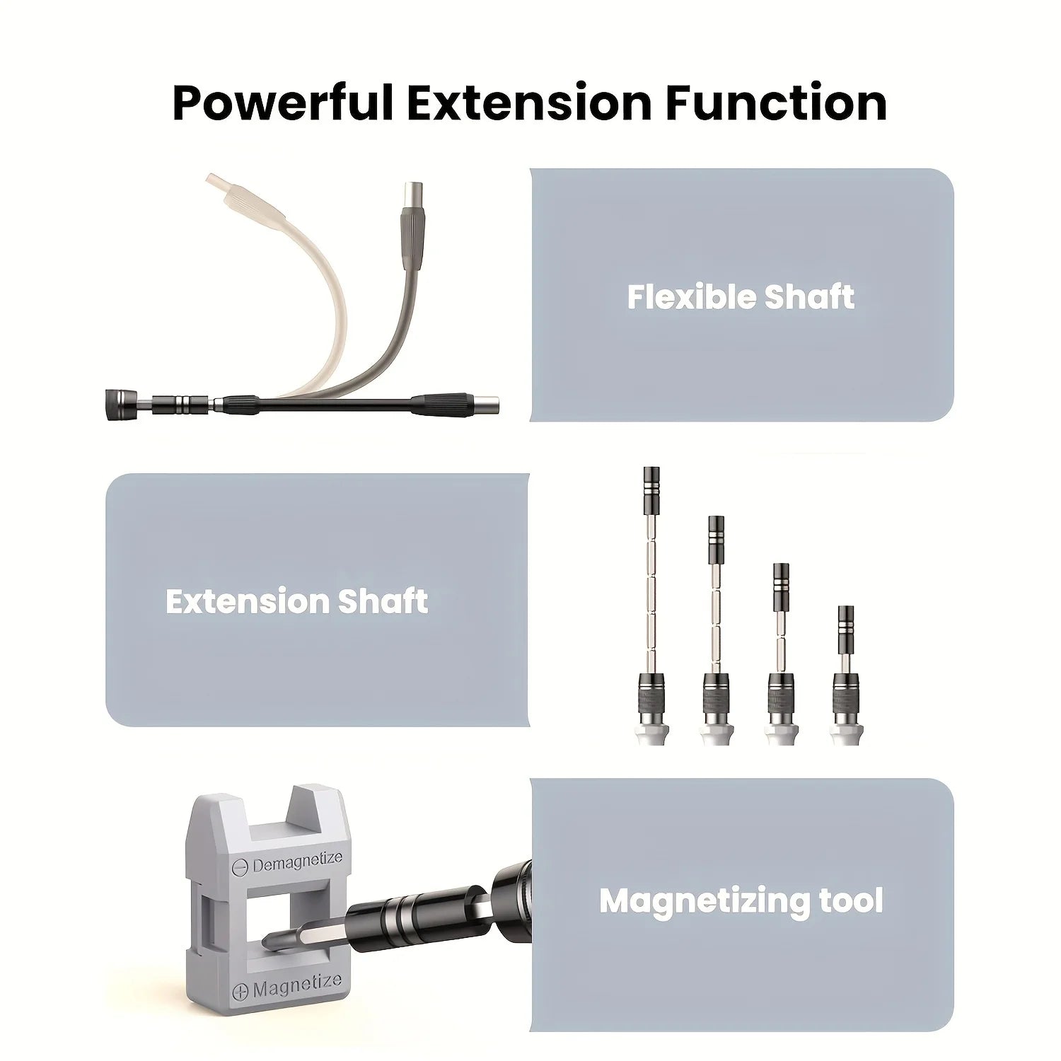 115In1 Screwdriver Bit Set, High Hardness, Special Bits for Electric Drill/Screwdriver, Universal Repair Kit for Electronics DIY