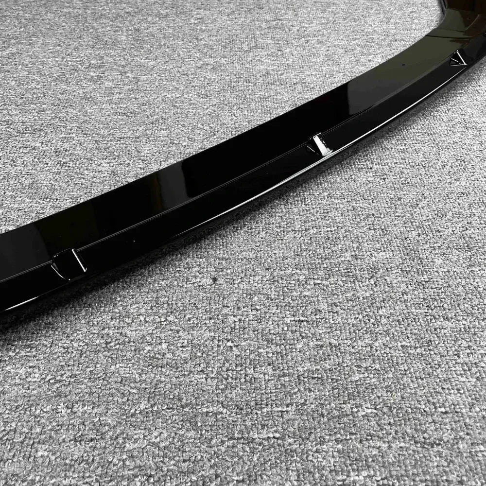 Maxton Style Gloss Black Front Bumper Splitter Lip for VW Golf 7 7.5 GTI GTD R R-Line 2013-2020 Bumper Diffuser Spoiler Guard