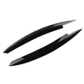 2Pcs Car Headlight Eyebrow Eyelids Stickers Trim Cover for Volkswagen VW GOLF 6 VI MK6 GTI GTR GTD 2008 - 2013 Accessories