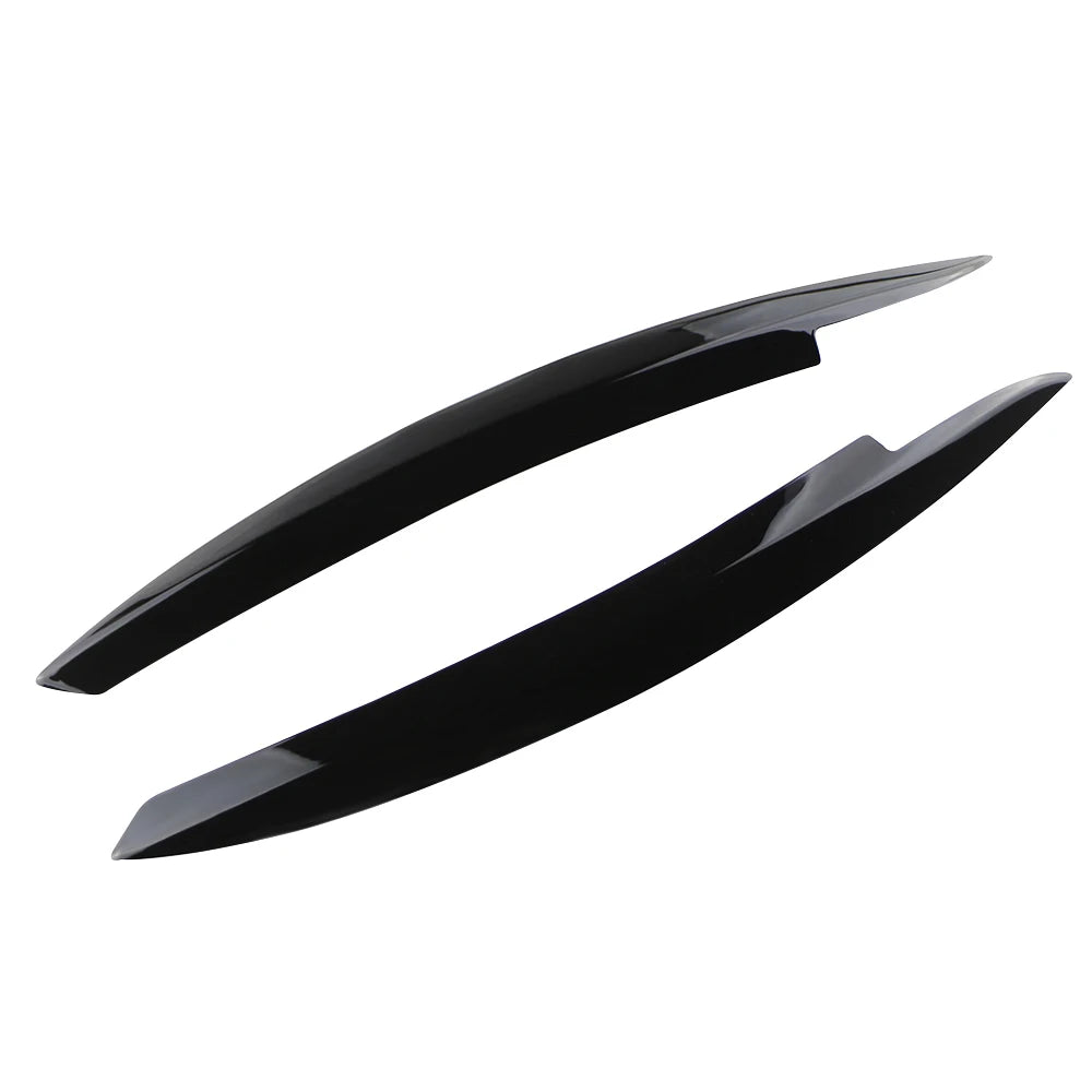 2Pcs Car Headlight Eyebrow Eyelids Stickers Trim Cover for Volkswagen VW GOLF 6 VI MK6 GTI GTR GTD 2008 - 2013 Accessories