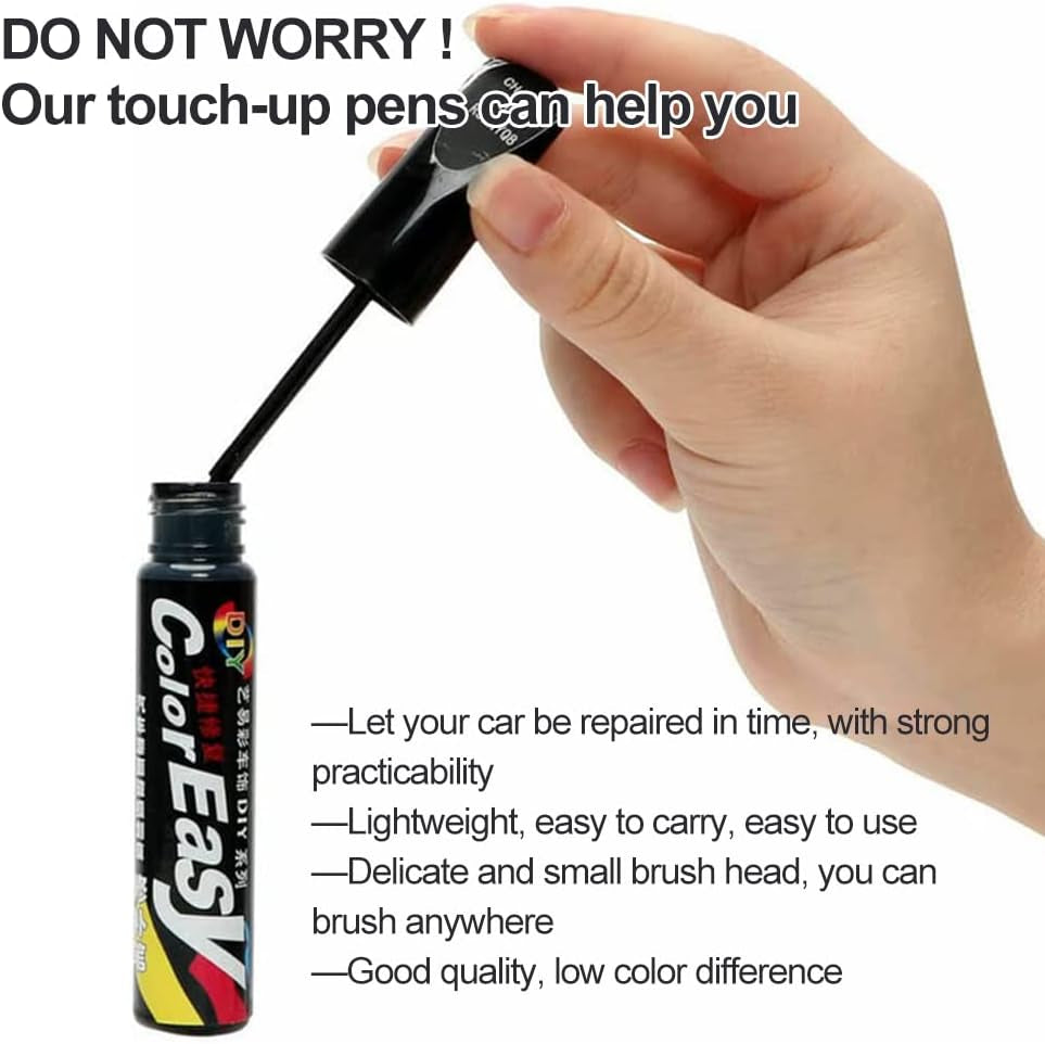 Bolígrafo Reparador Arañazos Coche,Bolígrafo Retoque Coche,Rotulador Arañazos Coche,Rotulador Retoque Pintura Coche,Pluma De Retoque Del Coche,Rotulador Reparación Arañazos Coche,Negro Y Blanco