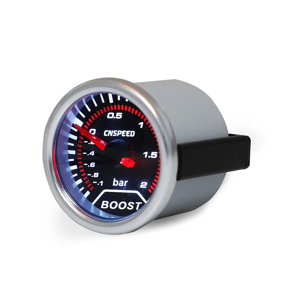 2" 52Mm New Car Turbo Boost Gauge Bar Psi Water Temperature Gauge Sensor Oil Temp Oil Press Meter Voltmeter Tachometer / Holder