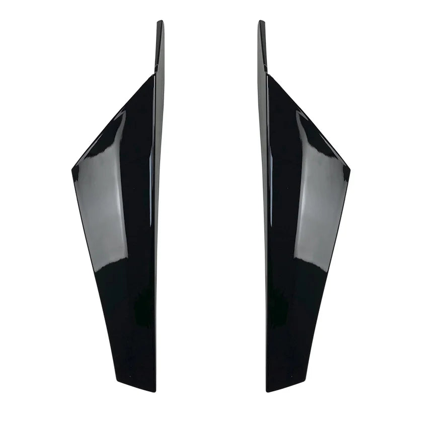 2PCS for Volkswagen Golf 8 MK8 GTI GTD TSI TDI 2020 2021 2022 2023 Rear Side Bumper Spoiler Wing Bodykit Auto Accessories Tuning