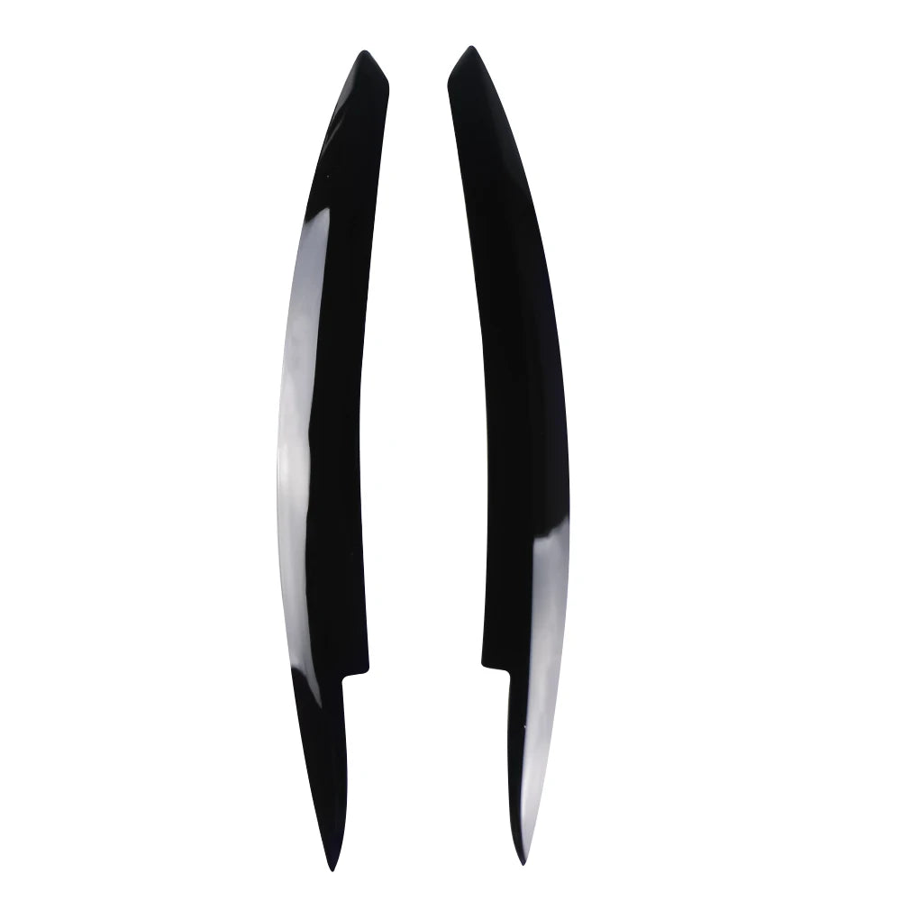 2Pcs Car Headlight Eyebrow Eyelids Stickers Trim Cover for Volkswagen VW GOLF 6 VI MK6 GTI GTR GTD 2008 - 2013 Accessories