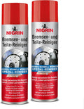 Limpiador De Frenos, Limpiador De Piezas De Motor Para Desengrasar Partes De Frenos, Motores Y Máquinas, 500Ml (Paquete De 2)