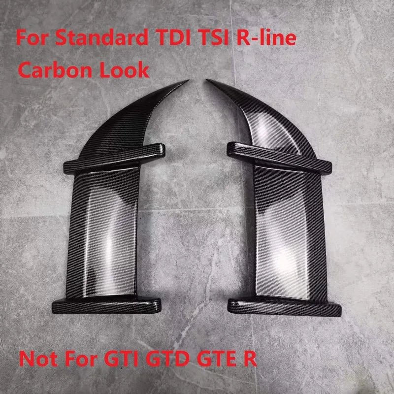 For VW Golf MK6 GTI R20 MK7 GTI R-Line MK8 TDI TSI Rear Spoiler Wings AK Style Rear Trunk Roof Lip Spoiler Splitter Body Kit