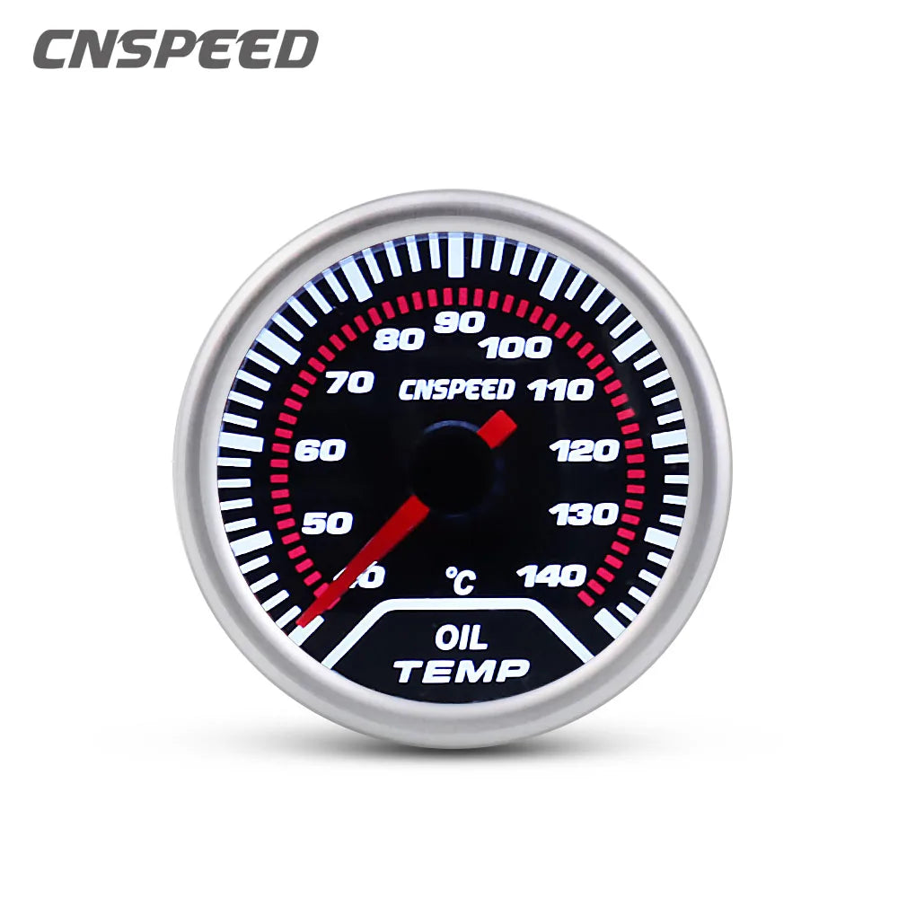 2" 52Mm New Car Turbo Boost Gauge Bar Psi Water Temperature Gauge Sensor Oil Temp Oil Press Meter Voltmeter Tachometer / Holder