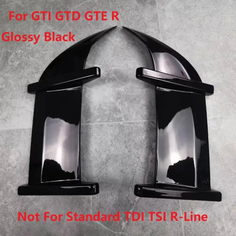 For VW Golf MK6 GTI R20 MK7 GTI R-Line MK8 TDI TSI Rear Spoiler Wings AK Style Rear Trunk Roof Lip Spoiler Splitter Body Kit