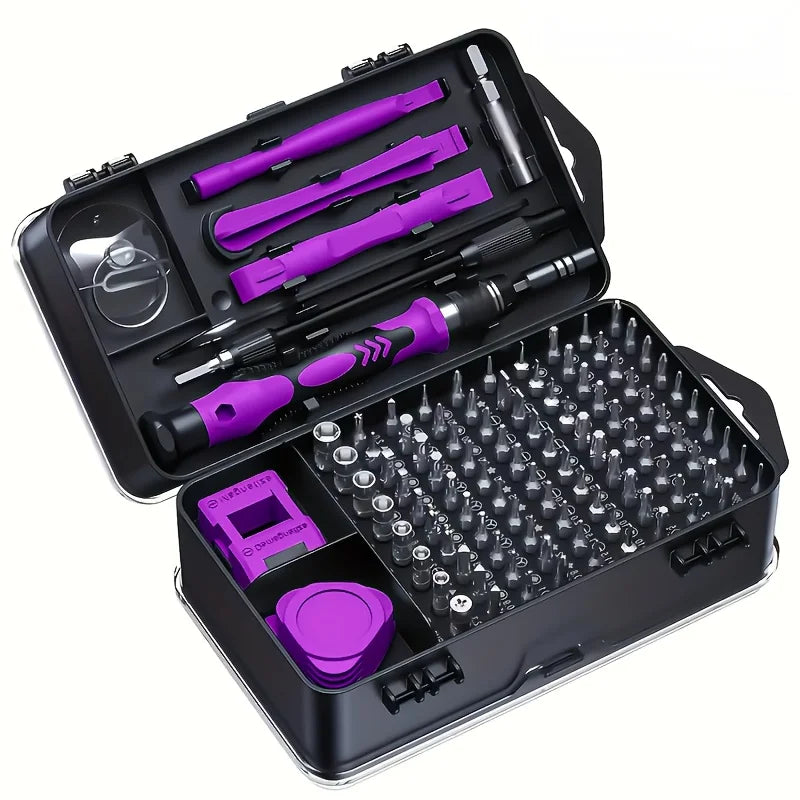 115In1 Screwdriver Bit Set, High Hardness, Special Bits for Electric Drill/Screwdriver, Universal Repair Kit for Electronics DIY